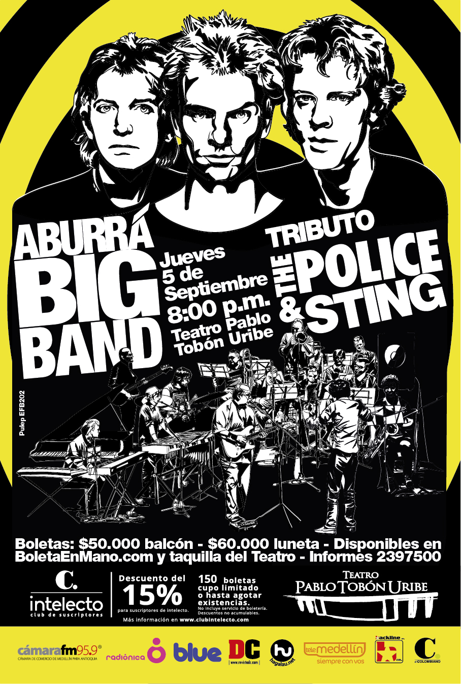 AFICHE THE POLICE Y STING nueva fecha 01