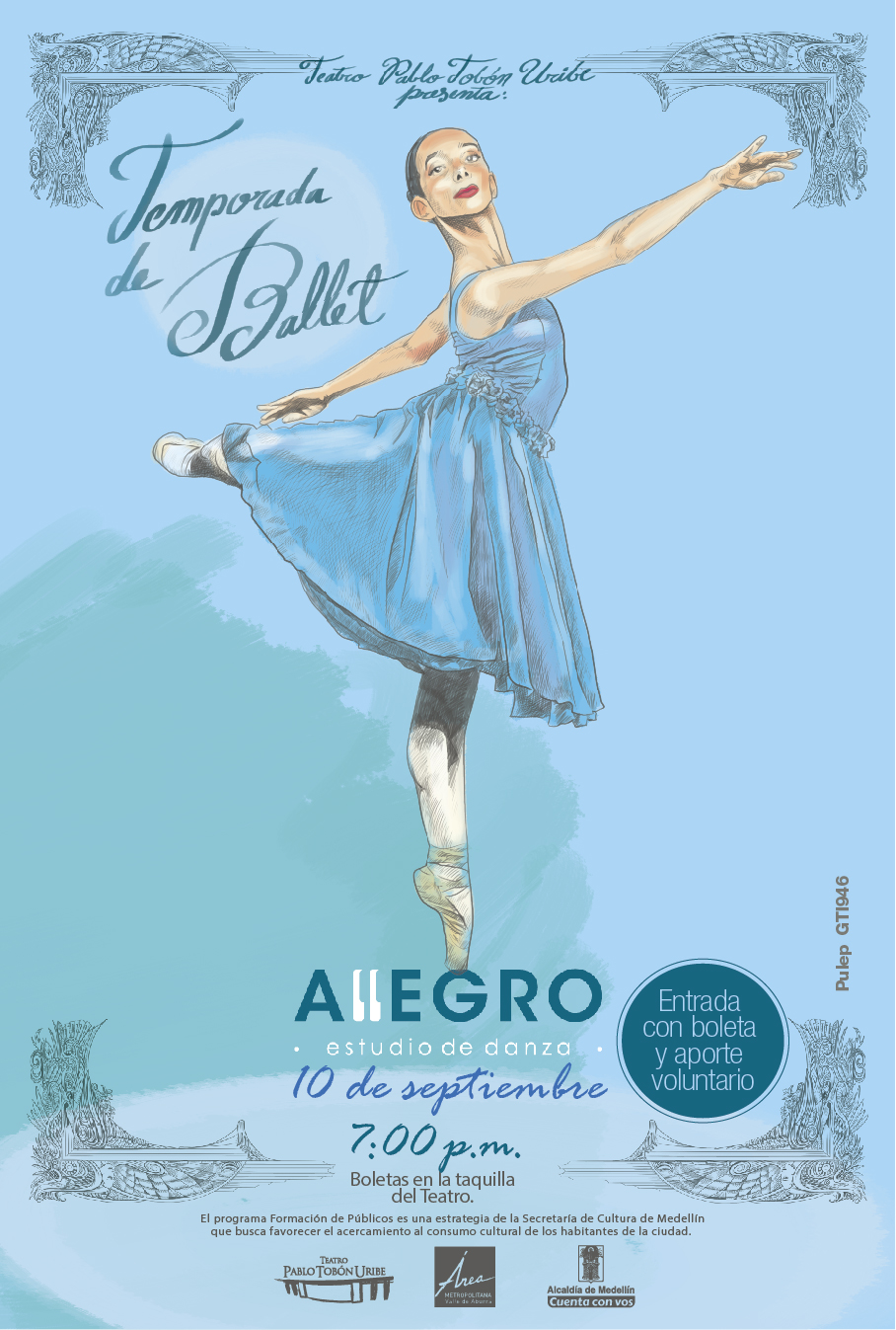 afiche allegro temporada de ballet 01