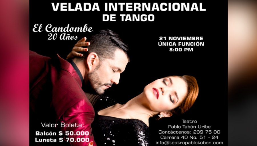Velada internacional de tango - El Candombe