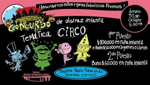 Concurso de disfraces para niños - Teatro Pablo Tobón