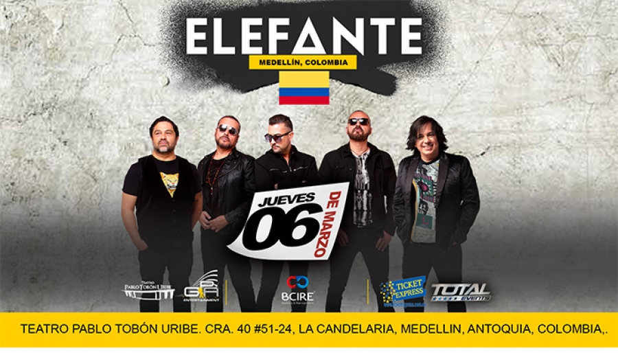 Elefante en concierto