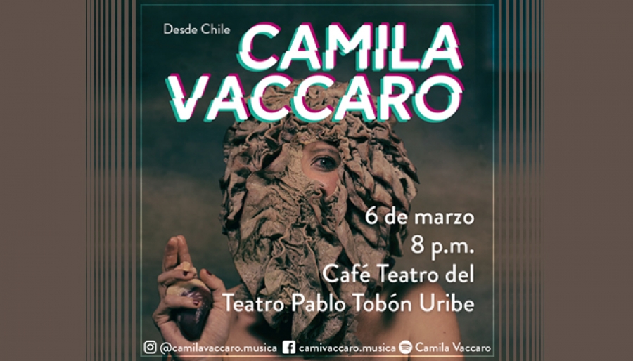 Camila Vaccaro en concierto