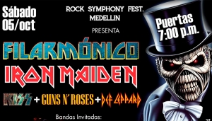 IRON MAIDEN, KISS, GUNS N&#039; ROSES &amp; DEF LEPPARD FILARMÓNICO