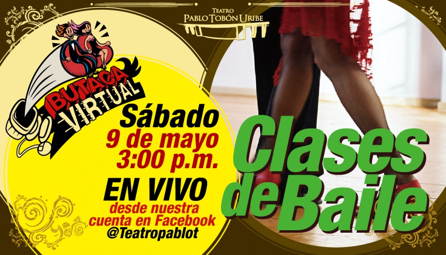 #ButacaVirtual - Clase de Baile en vivo - Tango